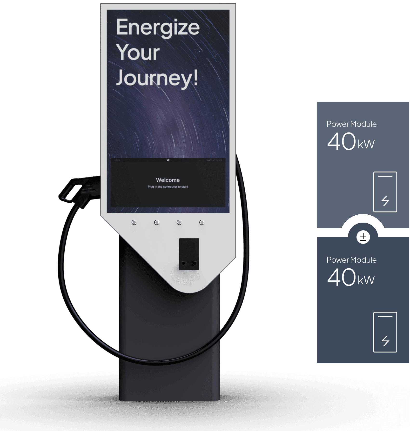 viveEV 80kW EV Charger Dispenser Power Module Specification