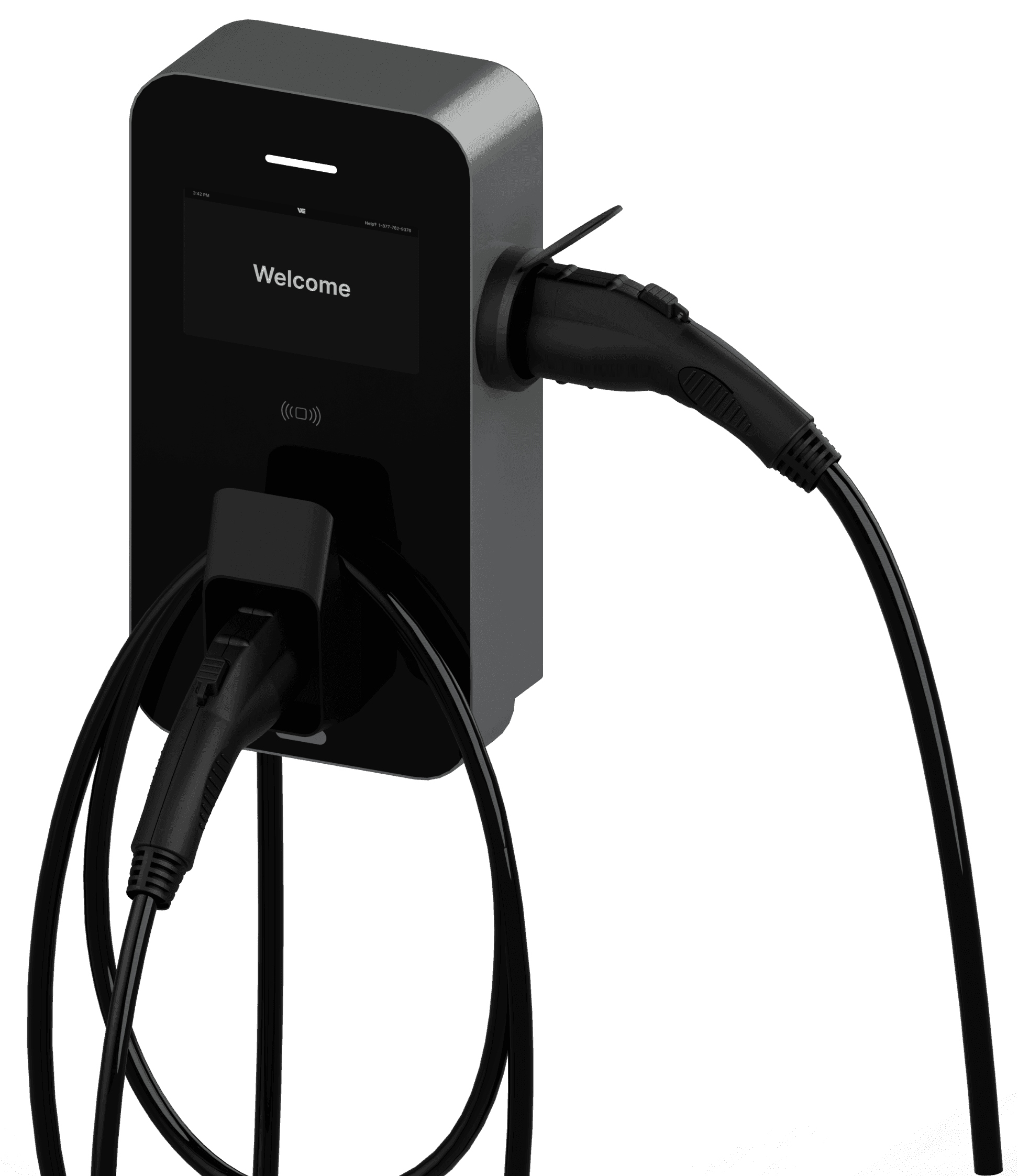 mounted viveEV 19.2kW EV Charger Dispenser